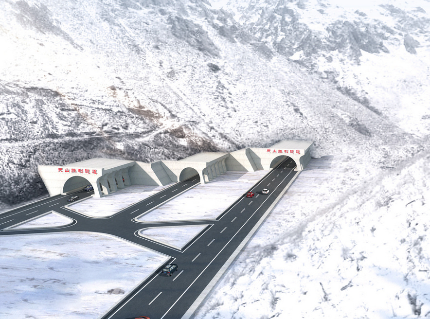 新疆乌尉公路天山胜利隧道